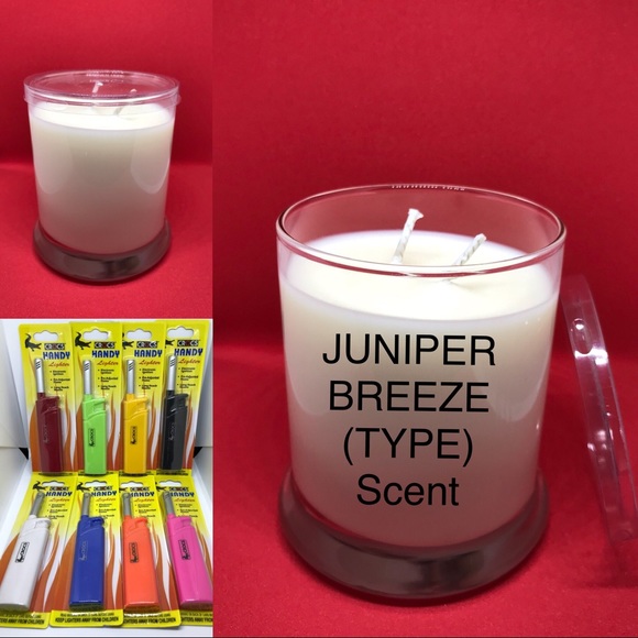 NEW 12 oz Soy candle Juniper Breeze scent - Picture 1 of 1